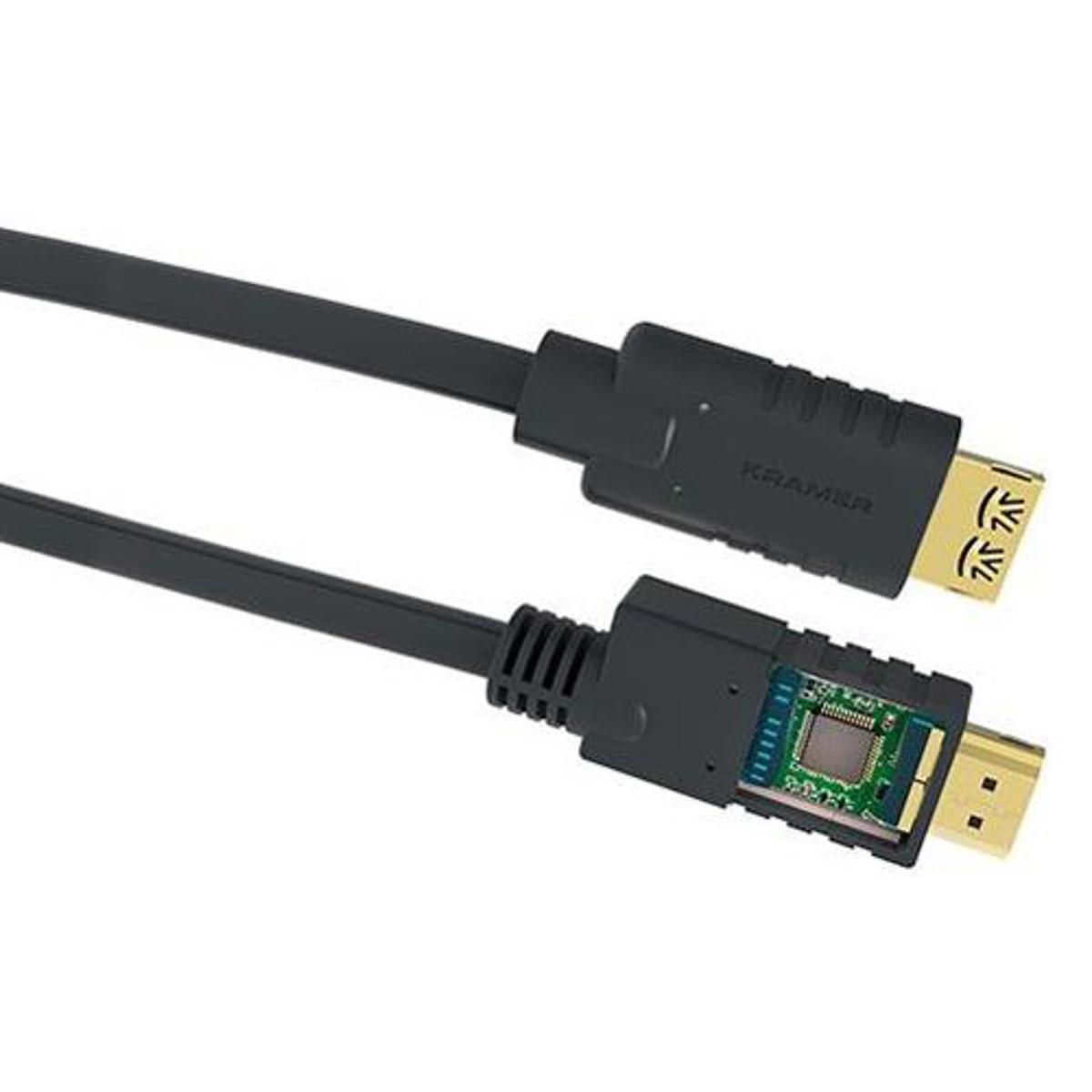 Photos - Cable (video, audio, USB) Kramer Electronics 82' Active High Speed HDMI Cable with Ethernet, 24 AWG 