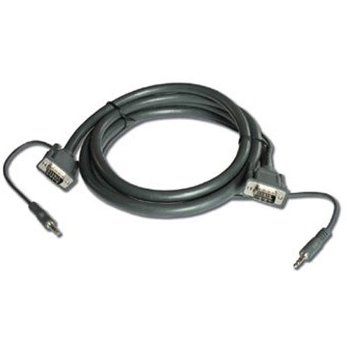 

Kramer Electronics C-GMAC/GMAC 15-Pin HD, 3.5mm Audio (M) & RJ-45 (M) Cable, 3'