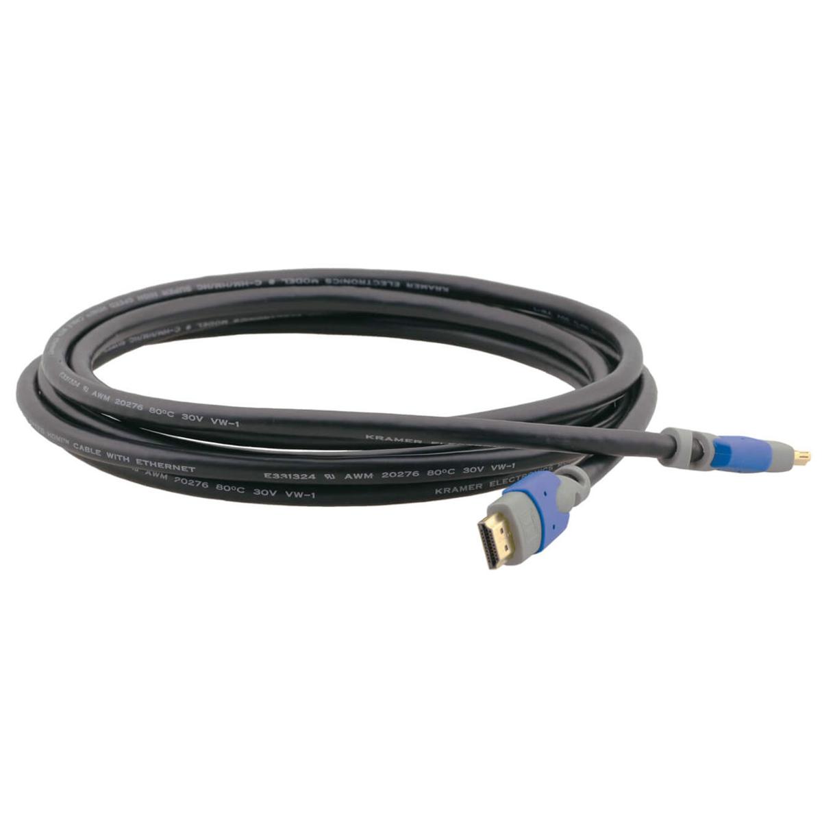 Photos - Cable (video, audio, USB) Kramer Electronics 25' High-Speed HDMI Home Cinema HDMI Cable w/Ethernet 9 