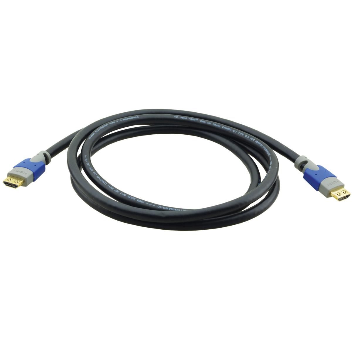 Kramer Electronics C-HM/HM/PRO High-Speed HDMI Cable with Ethernet (M-M), 50'