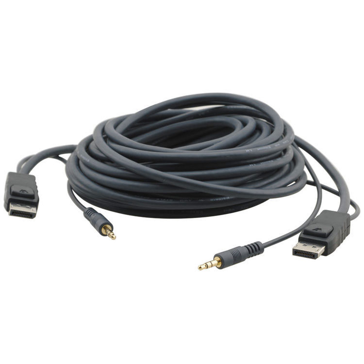 

Kramer Electronics C-MDPMA/MDPMA DisplayPort & 3.5mm Stereo Audio Cable, 1'