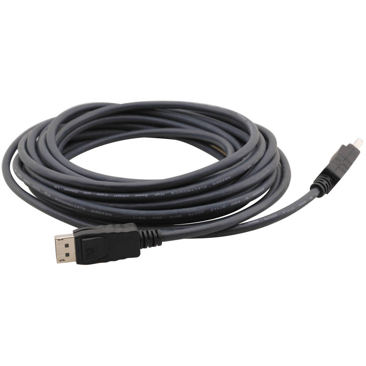 

Kramer Electronics 3' Flexible DisplayPort Male to DisplayPort Male Cable
