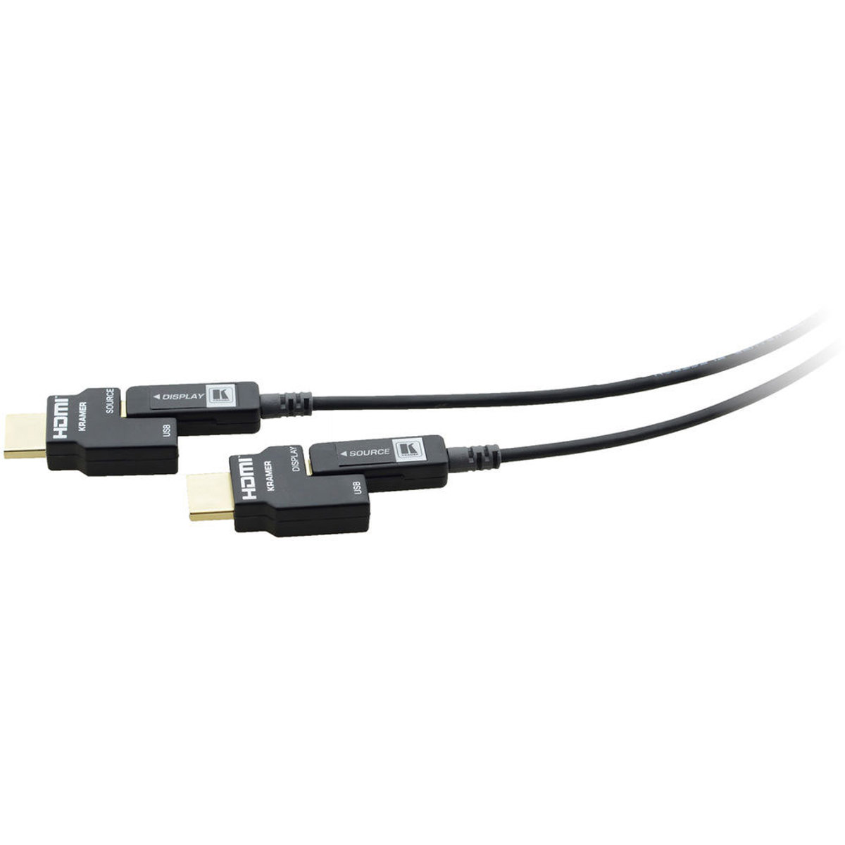 

Kramer Electronics 295' Active Optical 4K Pluggable HDMI Cable, Plenum Rated
