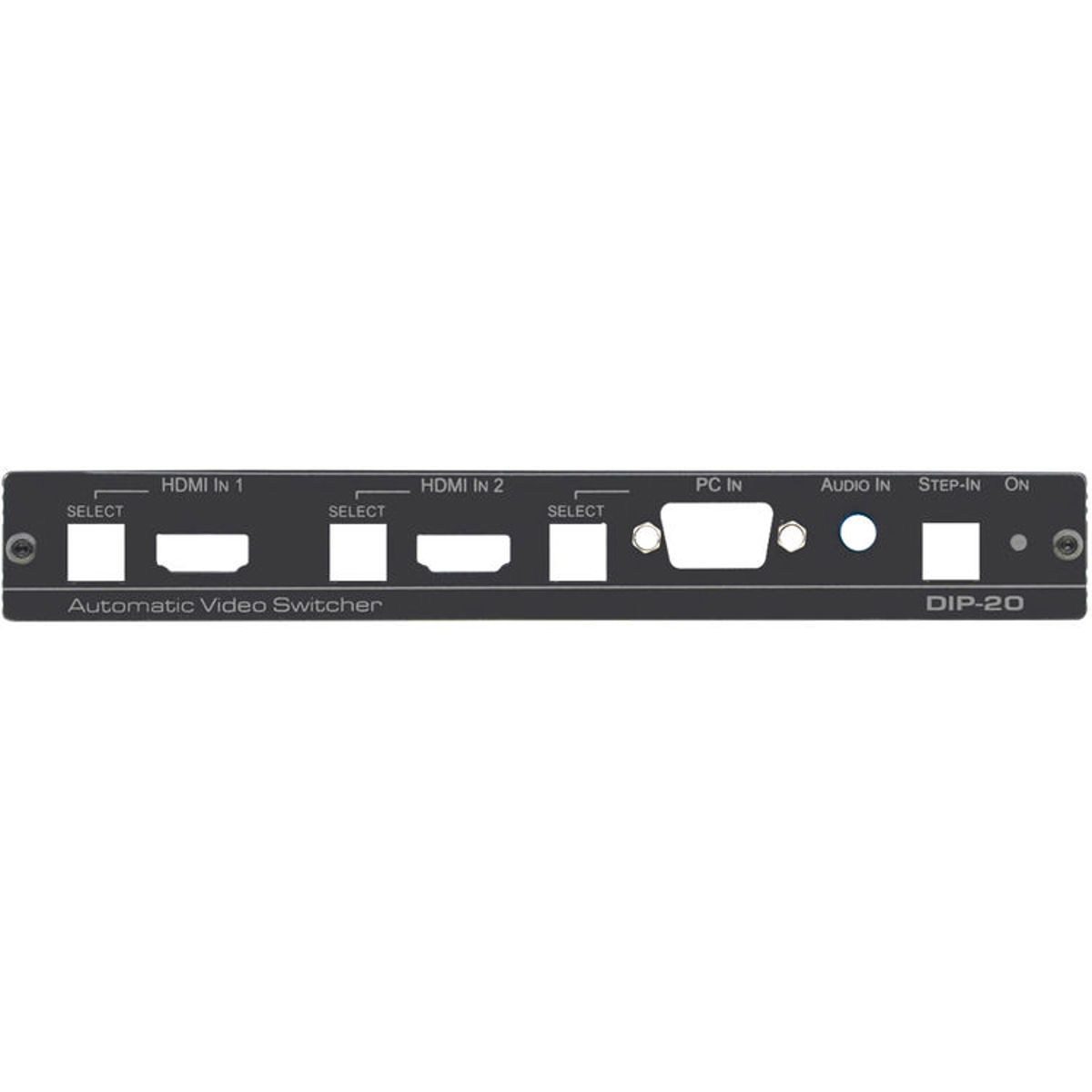 

Kramer Electronics Front Panel for DIP-20 Transmitter & Step-In Commander, Black