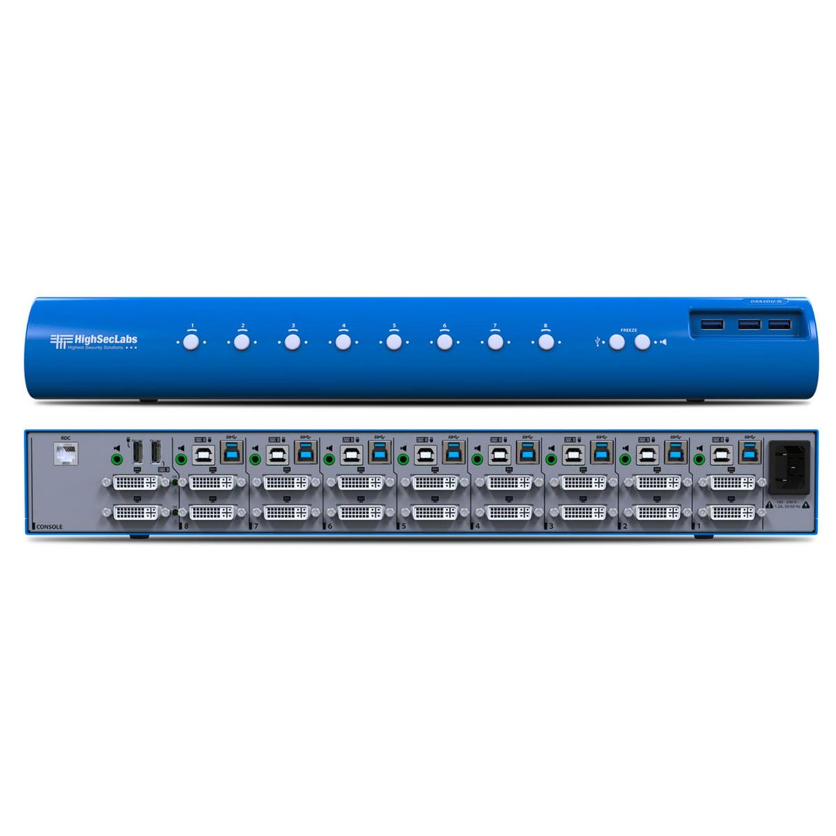

Kramer Electronics DK82DU-N Dual Head 8-Port 4K30 UHD DVI-I KVM Switch