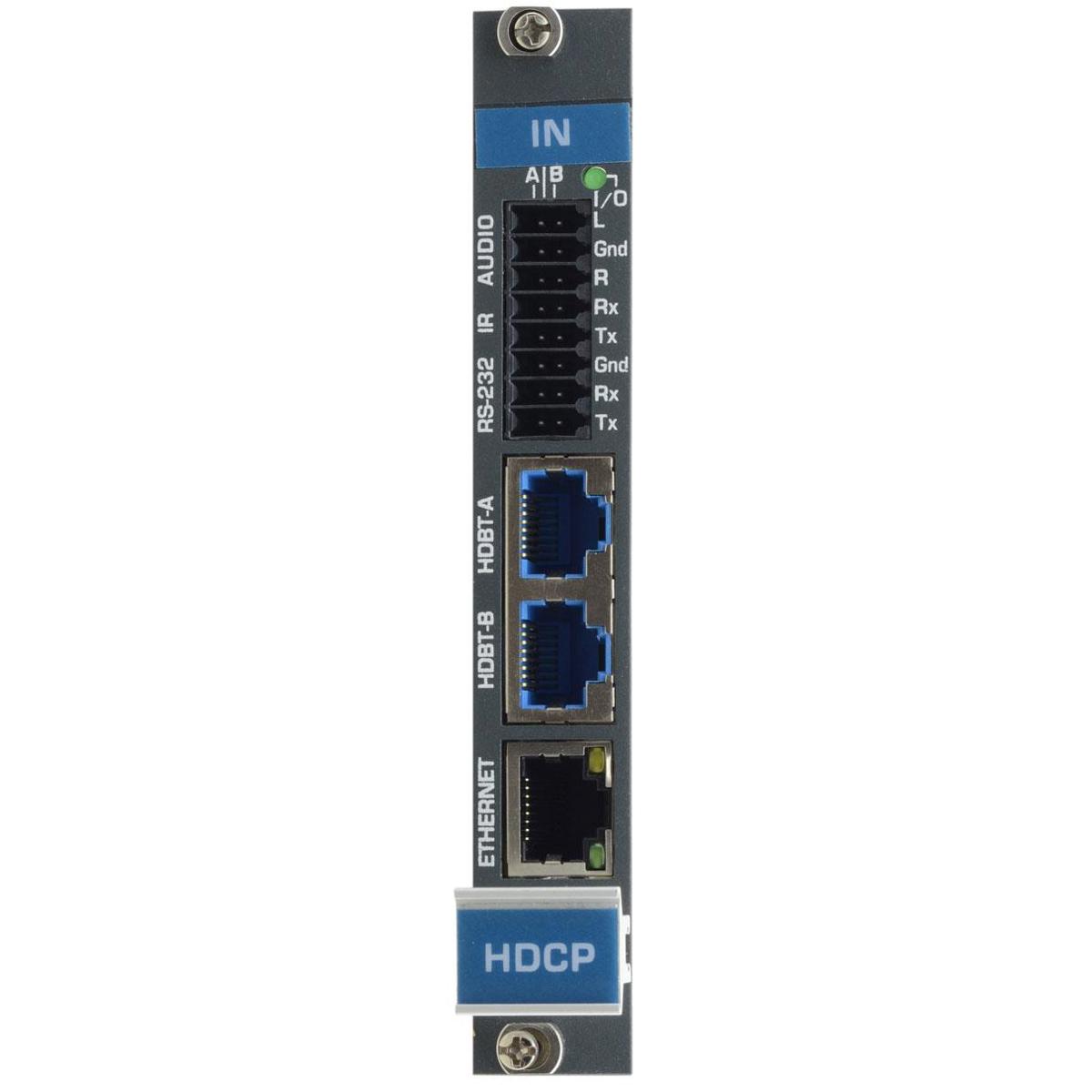 

Kramer Electronics DTAXR-IN2-F16 2-Channel 4K60 HDMI/Audio HDBaseT I/P Card