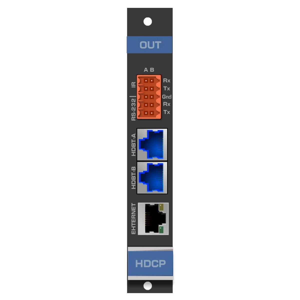 

Kramer Electronics HDBT-OUT2-F16 2-Ch HDMI over Extended Reach HDBT Output Card