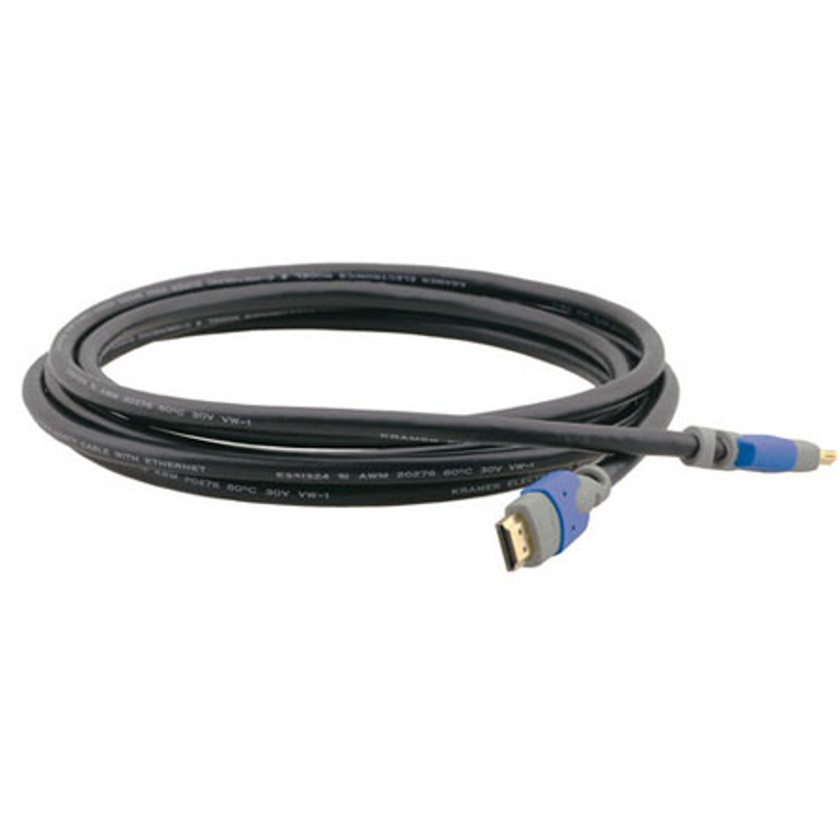 Kramer Electronics 10-дюймовый кабель HDMI (M) на HDMI (M) для домашнего кинотеатра HDMI с Ethernet