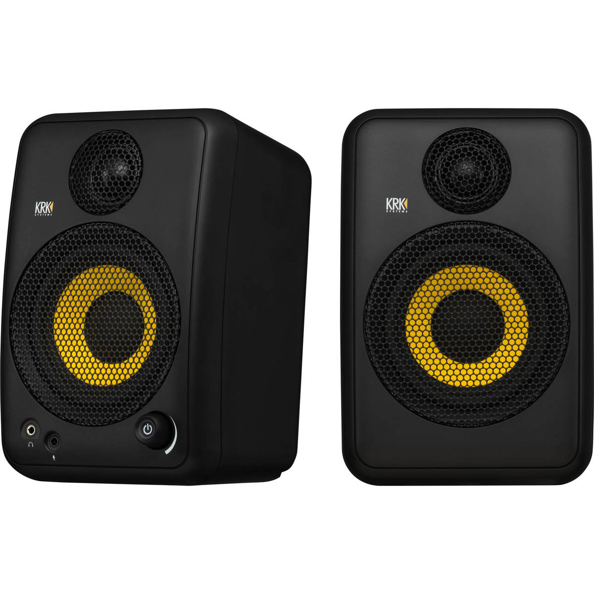 

KRK GoAux 4 4" 100W 2-Way Portable Powered Studio Monitor, Pair