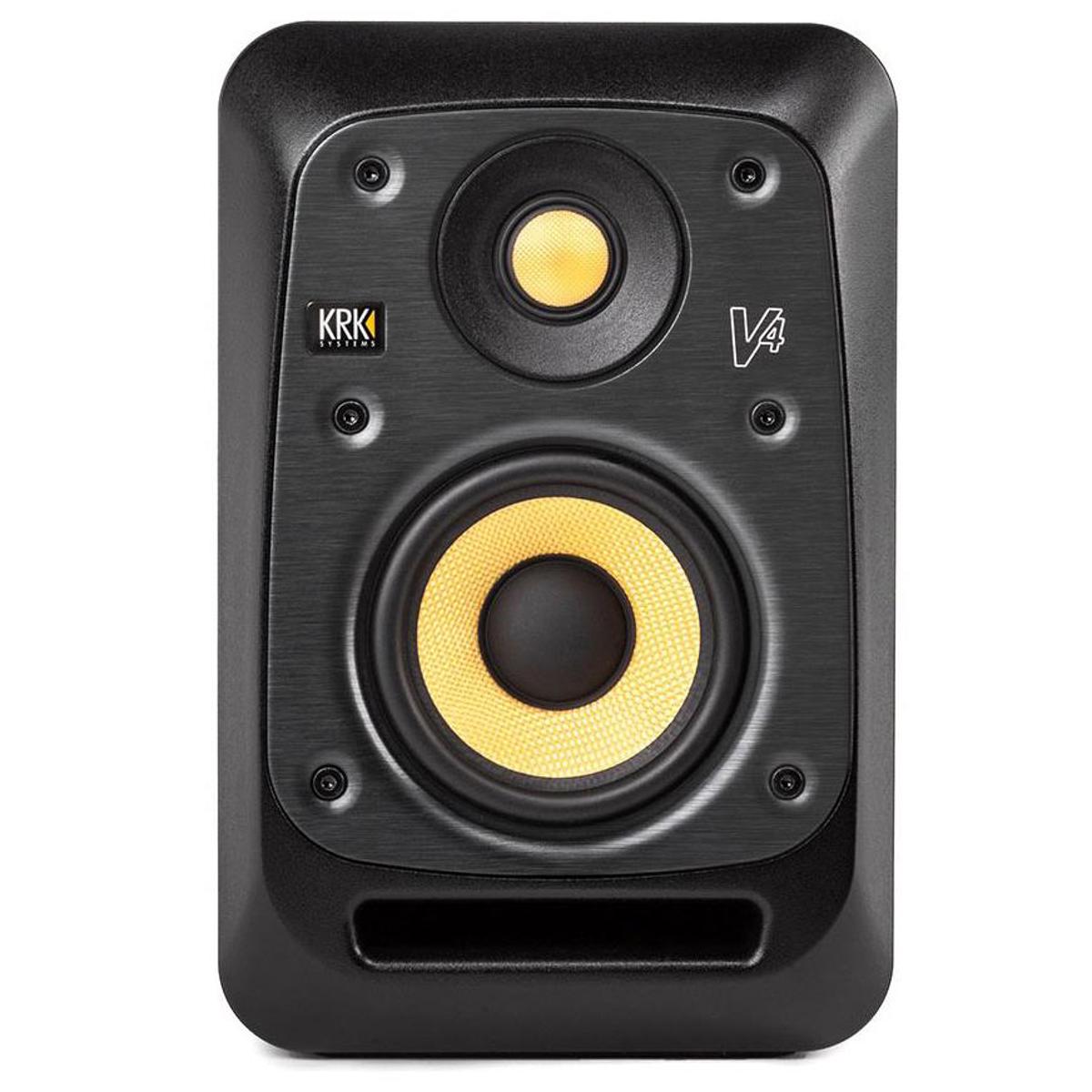 

KRK V4 4 4" 2-Way Active Powered Studio Monitor, Black