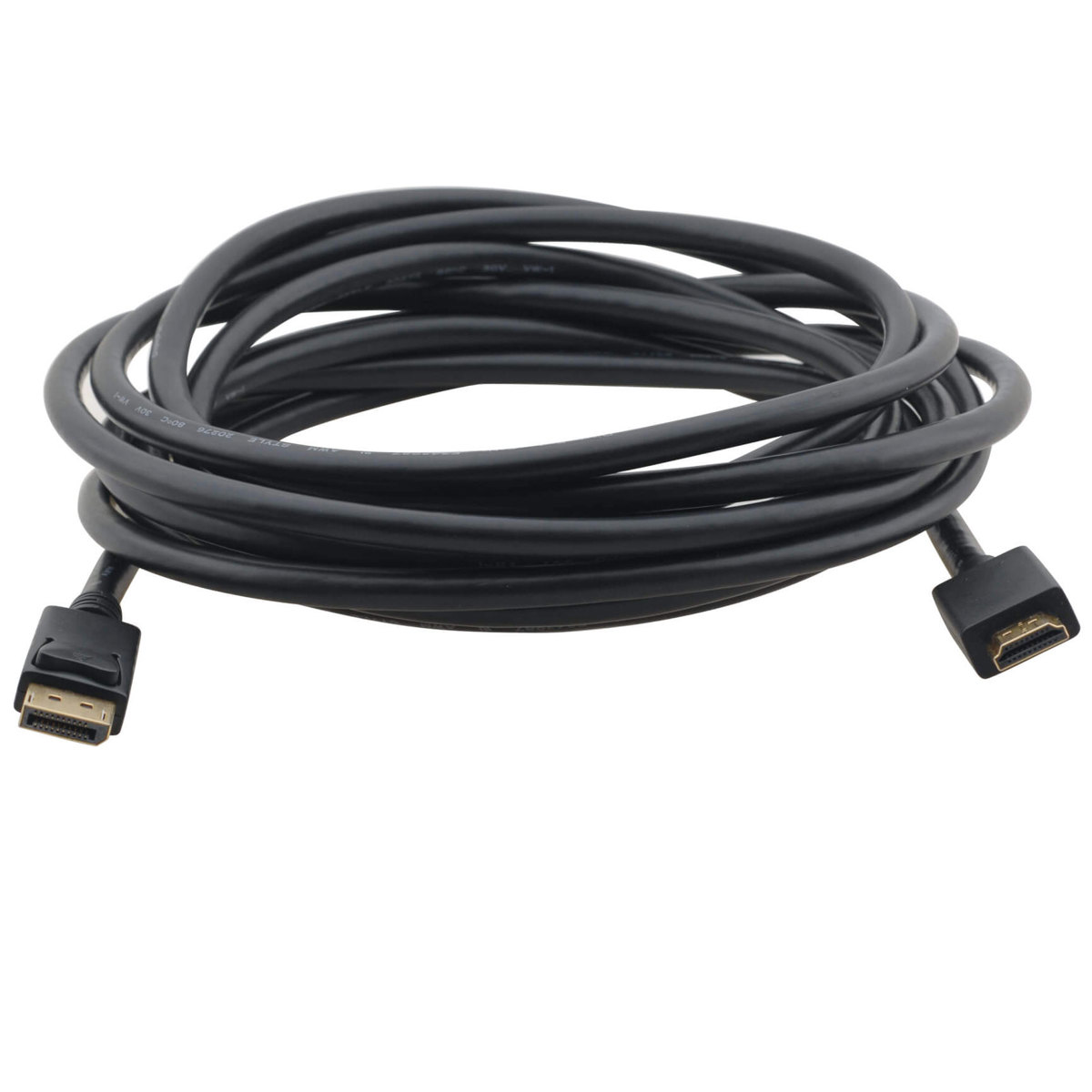 Photos - Cable (video, audio, USB) Kramer Electronics 15' DisplayPort (M) to HDMI (M) Cable 97-0601015 