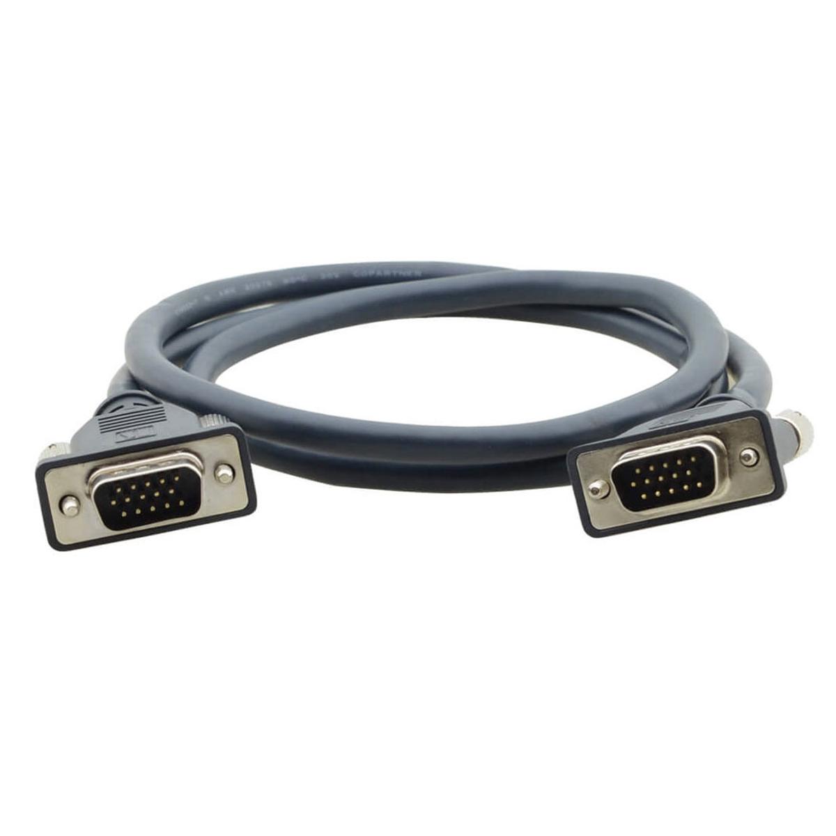 

Kramer Electronics 15-Pin HD (M) to 15-Pin (M) Micro VGA Cable, 6'