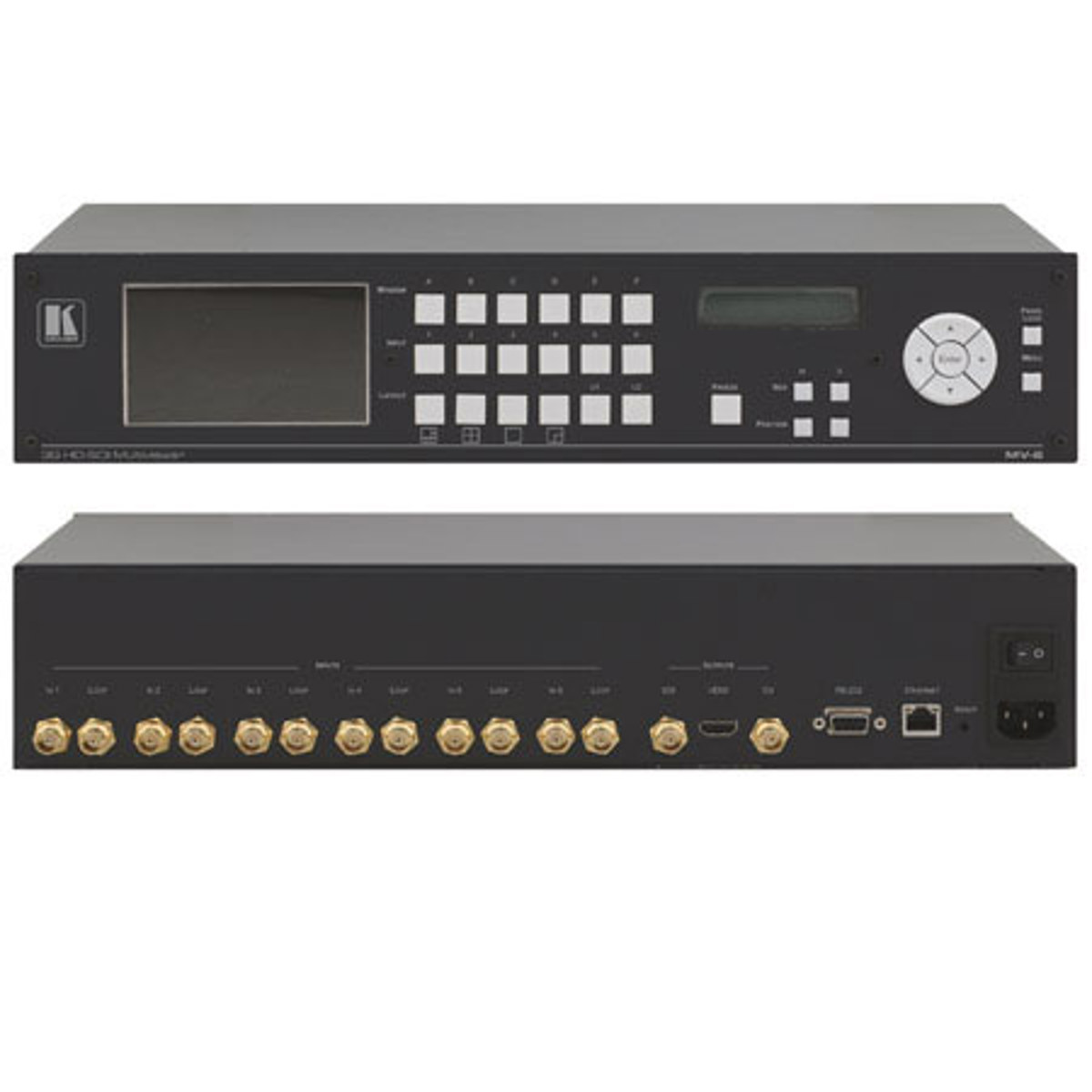 

Kramer Electronics MV-6 19" (2U) 3G HD-SDI Multiviewer