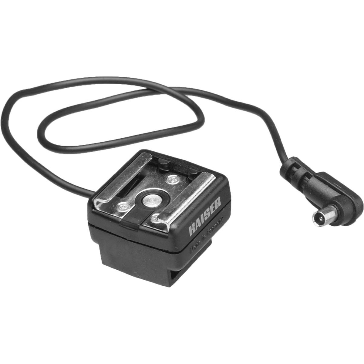Image of Kaiser PC to Hot Shoe Adapter with 11.5&quot; Cable