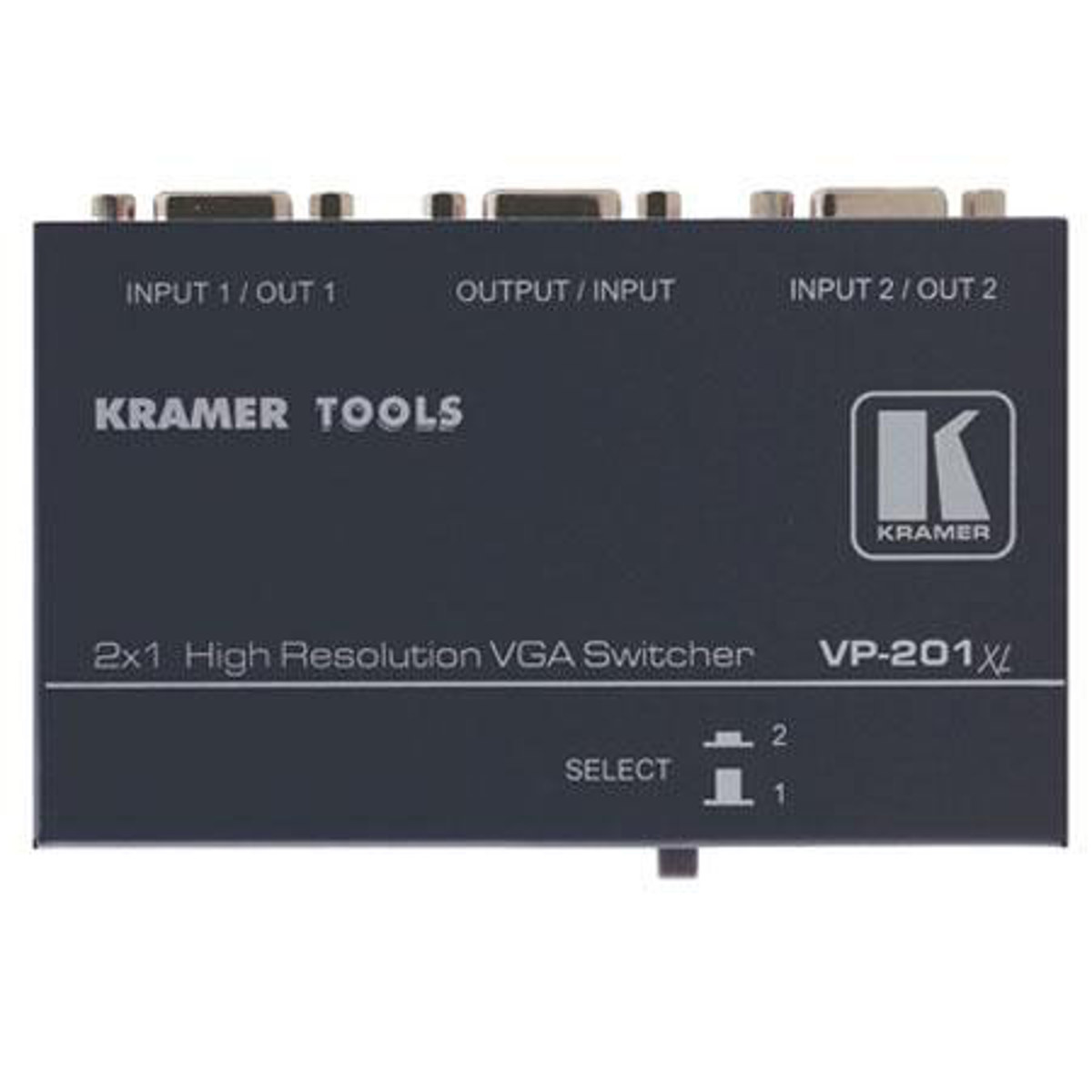 

Kramer Electronics Kramer VP201XL 2x1 Graphics Video Mechanical Switcher