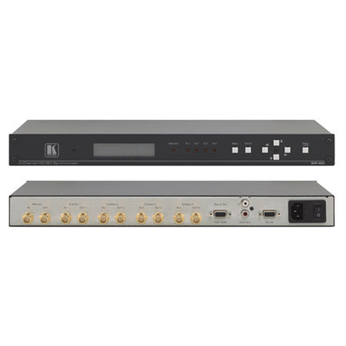 Image of Kramer Electronics SP-4D 4-Channel HD-SDI Synchronizer