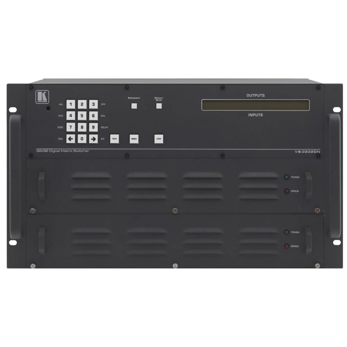 

Kramer Electronics VS-3232DN 4x4 to 32x32 Modular Digital Matrix Switcher