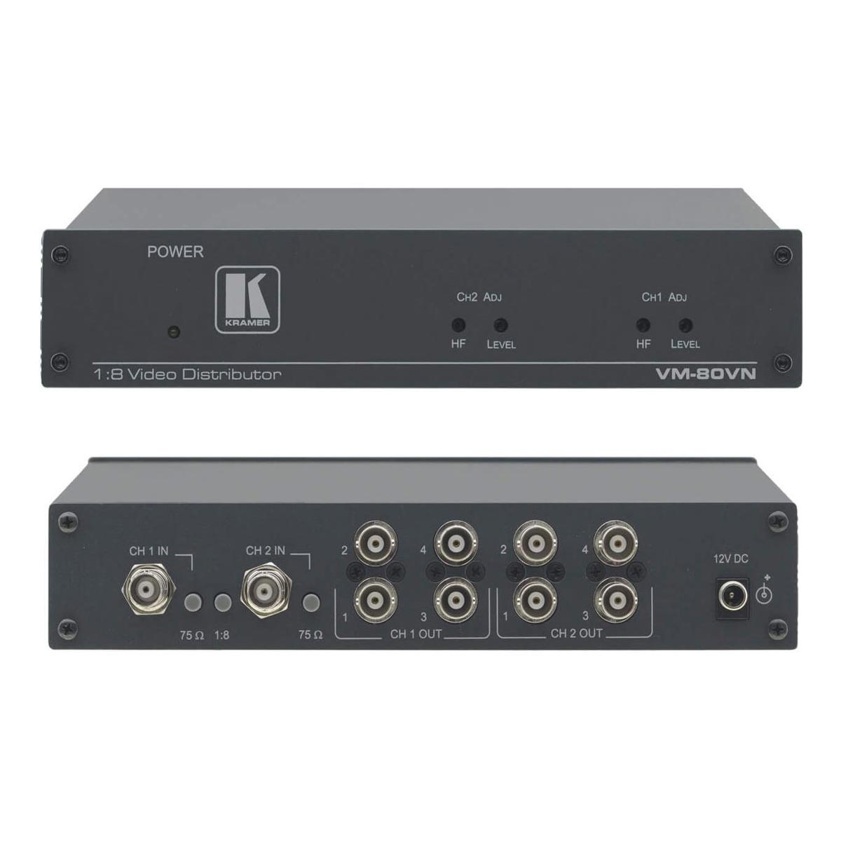 

Kramer Electronics VM-80VN 1:8 Video Distributor
