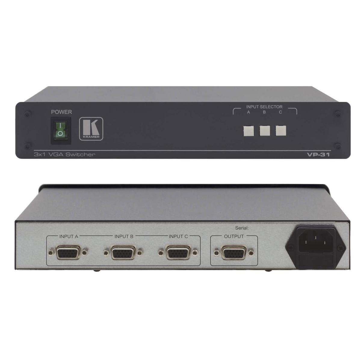 

Kramer Electronics VP-31 3x1 Computer Graphics Video Switcher