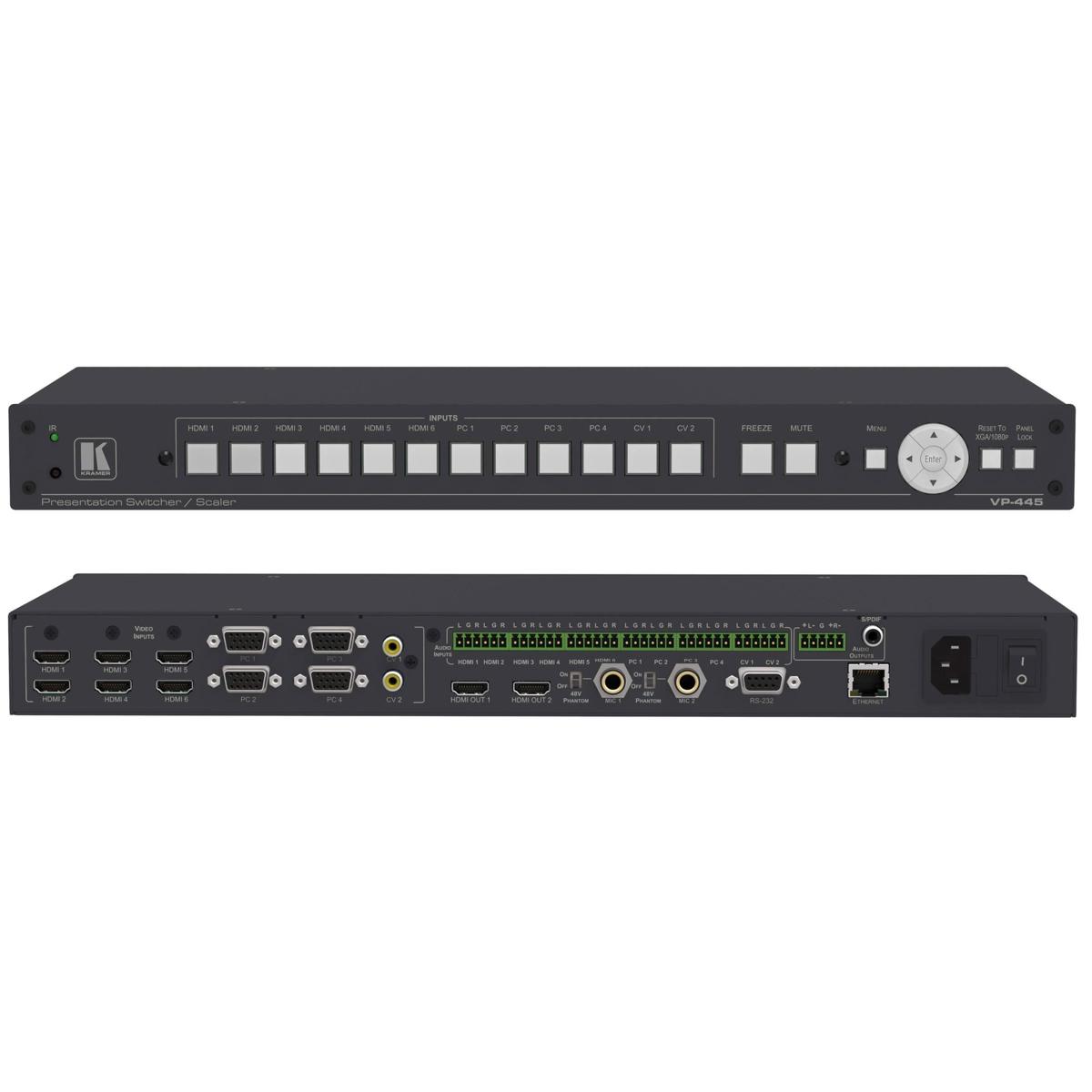 

Kramer Electronics VP-445 12-Input Presentation Scaler/Switcher