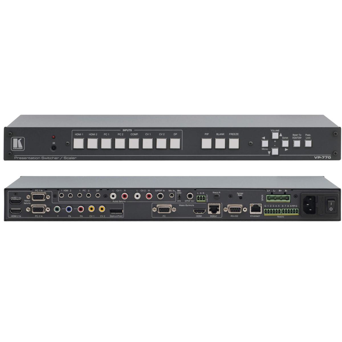 

Kramer Electronics VP-770 8-Input ProScale Presentation Switcher/Scaler