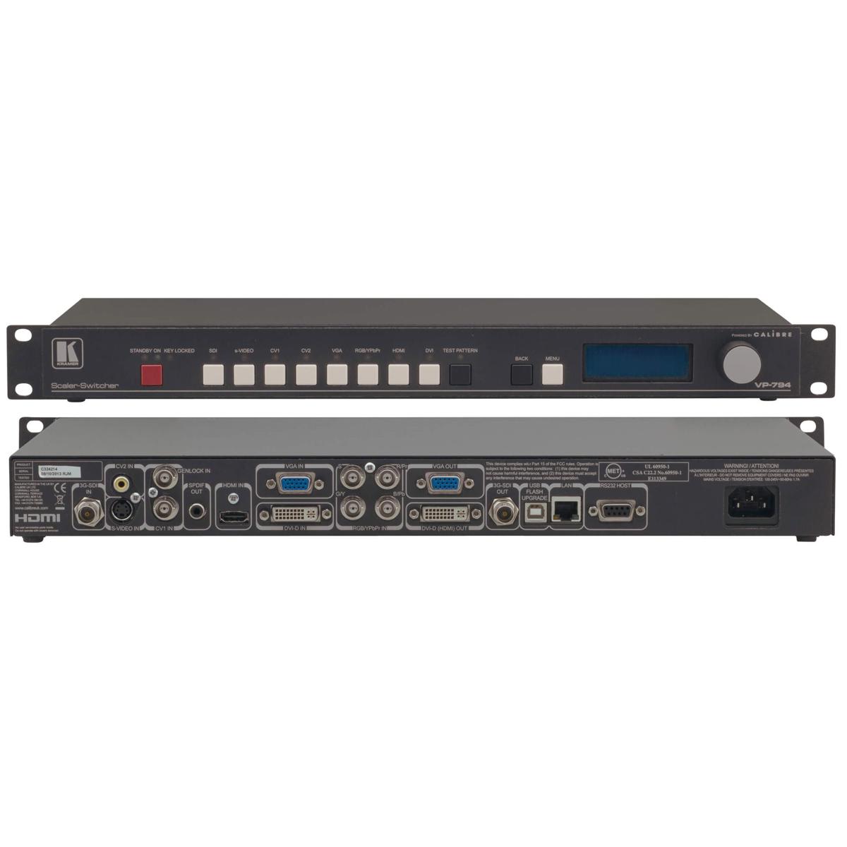 

Kramer Electronics VP-794 8-Input Universal Live Event Scaler/Switcher