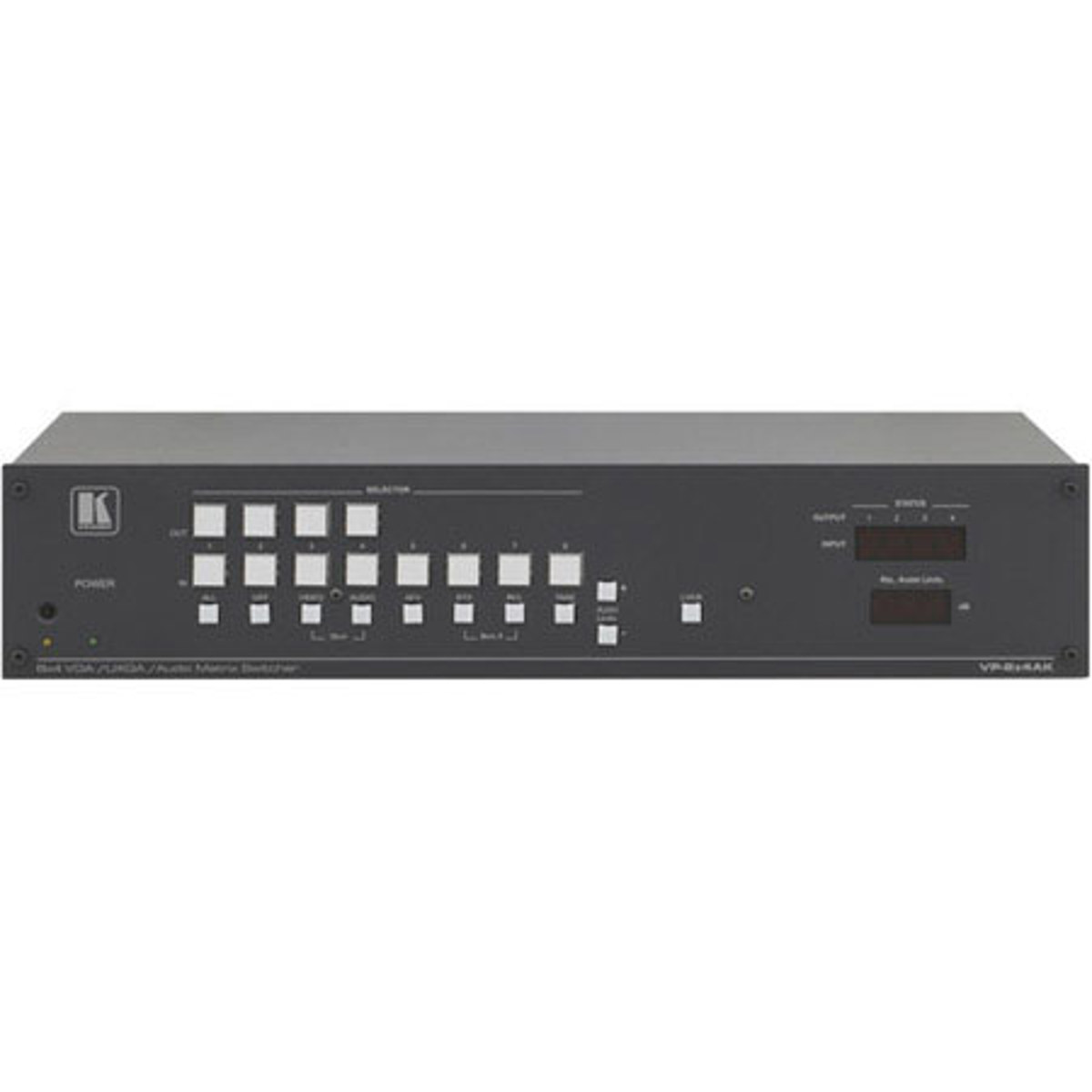 

Kramer Electronics VP-8X4AK Video & Stereo Audio Matrix Switcher