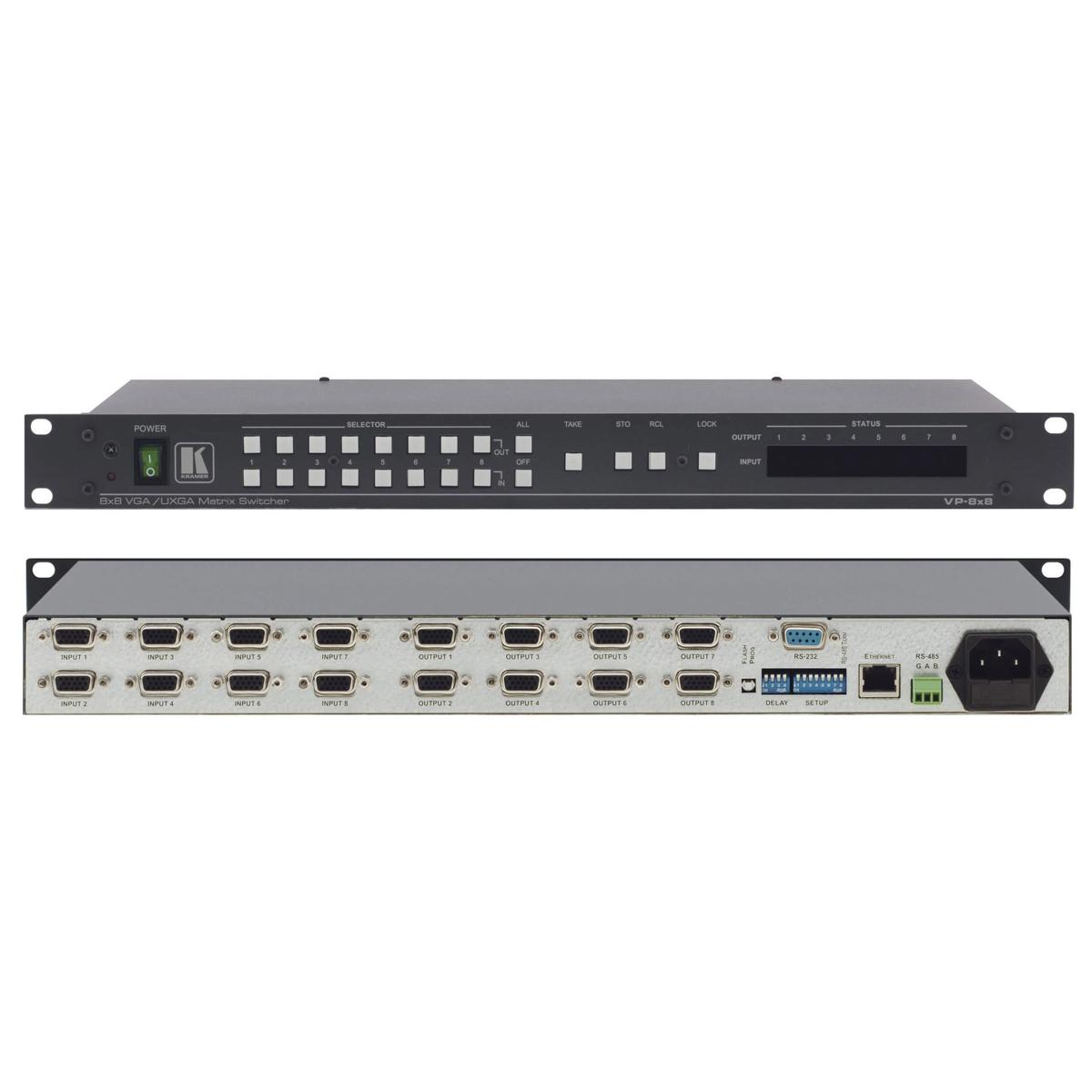

Kramer Electronics VP-8x8 Graphics Video Matrix Switcher
