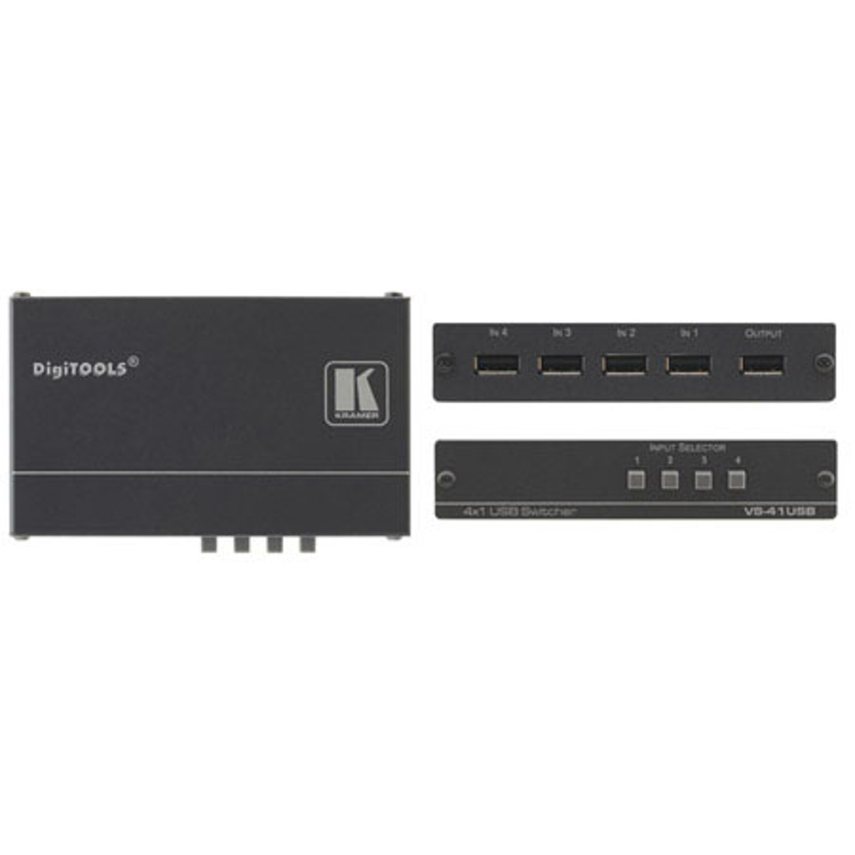 

Kramer Electronics VS-41USB 4x1 USB Mechanical Switcher