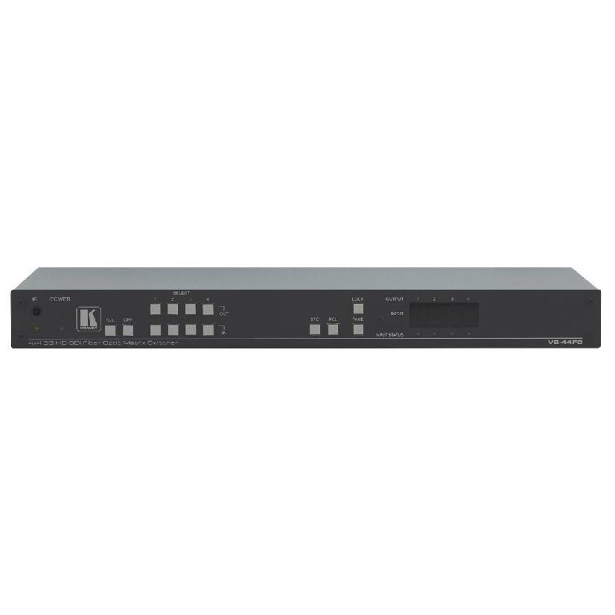 

Kramer Electronics VS-44FO 1x4 3G HD-SDI Fiber Optic Matrix Switcher, 40km Range