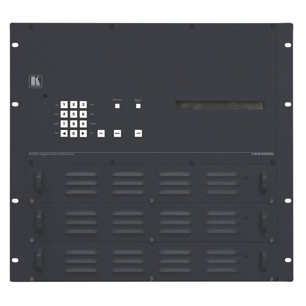 

Kramer Electronics VS-6464DN-EM 8x8 to 64x64 Modular Digital Matrix Switcher