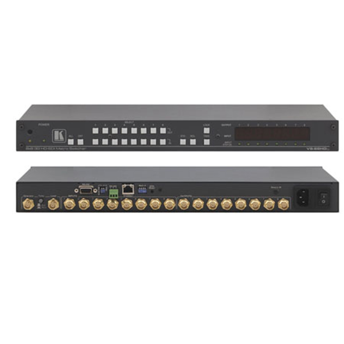 

Kramer Electronics VS-88HDXL 8x8 3G HD-SDI Matrix Switcher