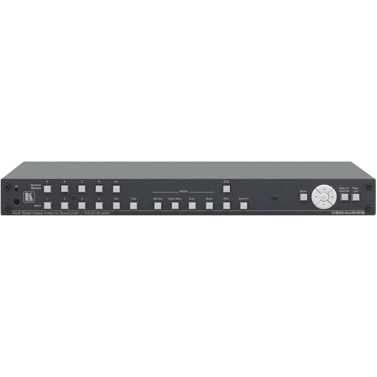 

Kramer Electronics VSM-4x4HFS 4x4 Seamless Matrix Switcher/Multi-Scaler