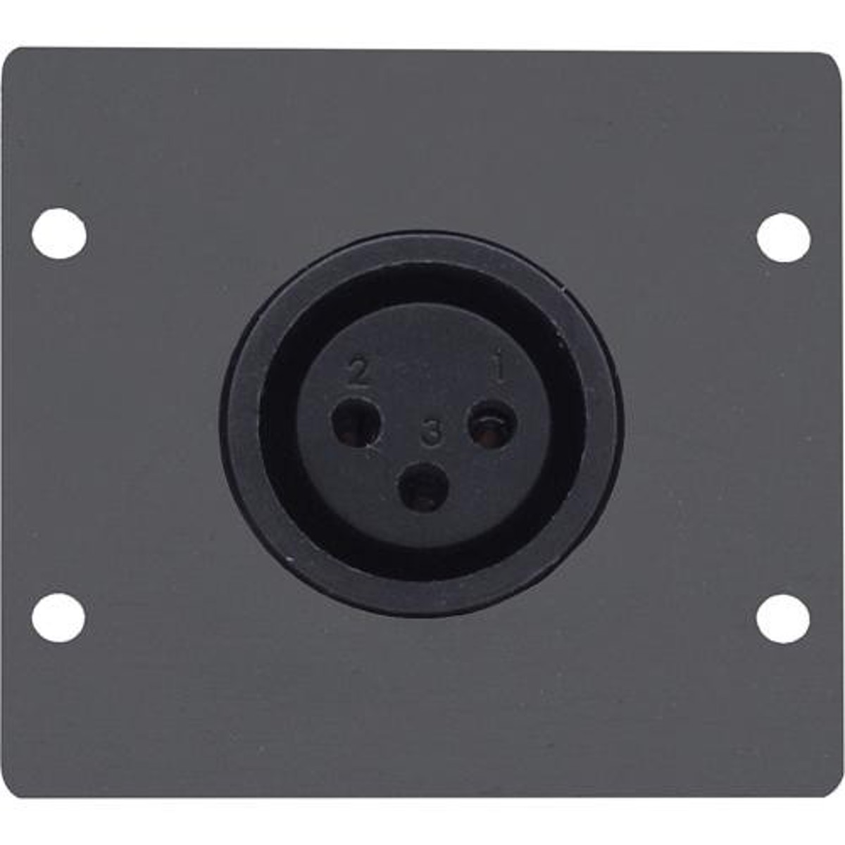 

Kramer Electronics WA-1XLF XLR (F) Wall Plate Insert, Dual Slot, Black