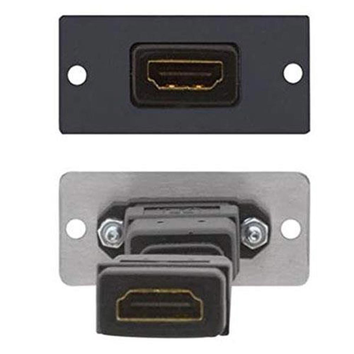 Kramer Electronics WH HDMI Настенная вставка, один слот, серый #85-0009099