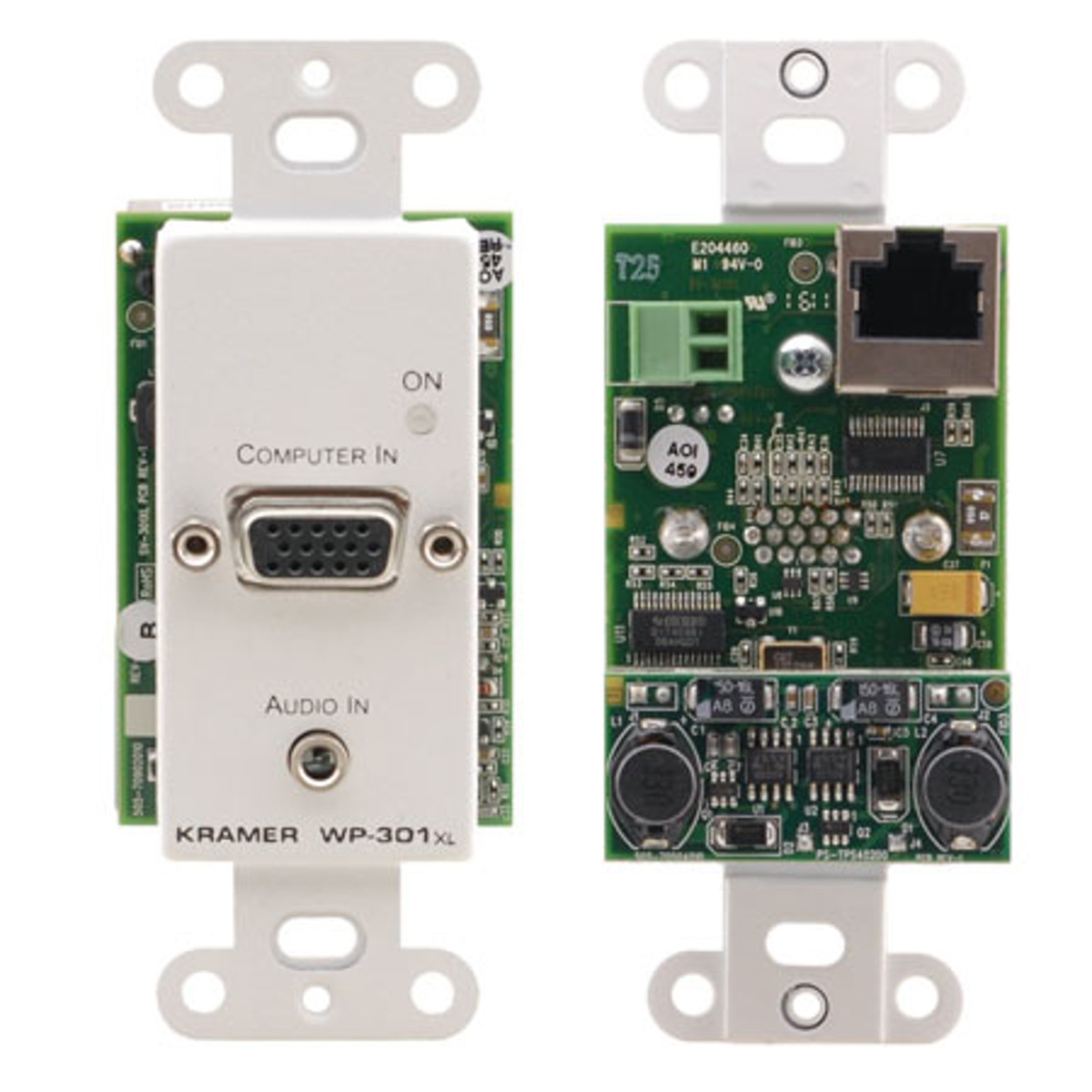 Image of Kramer Electronics Computer Graphics Video &amp; Stereo Audio Transmitter with EDID