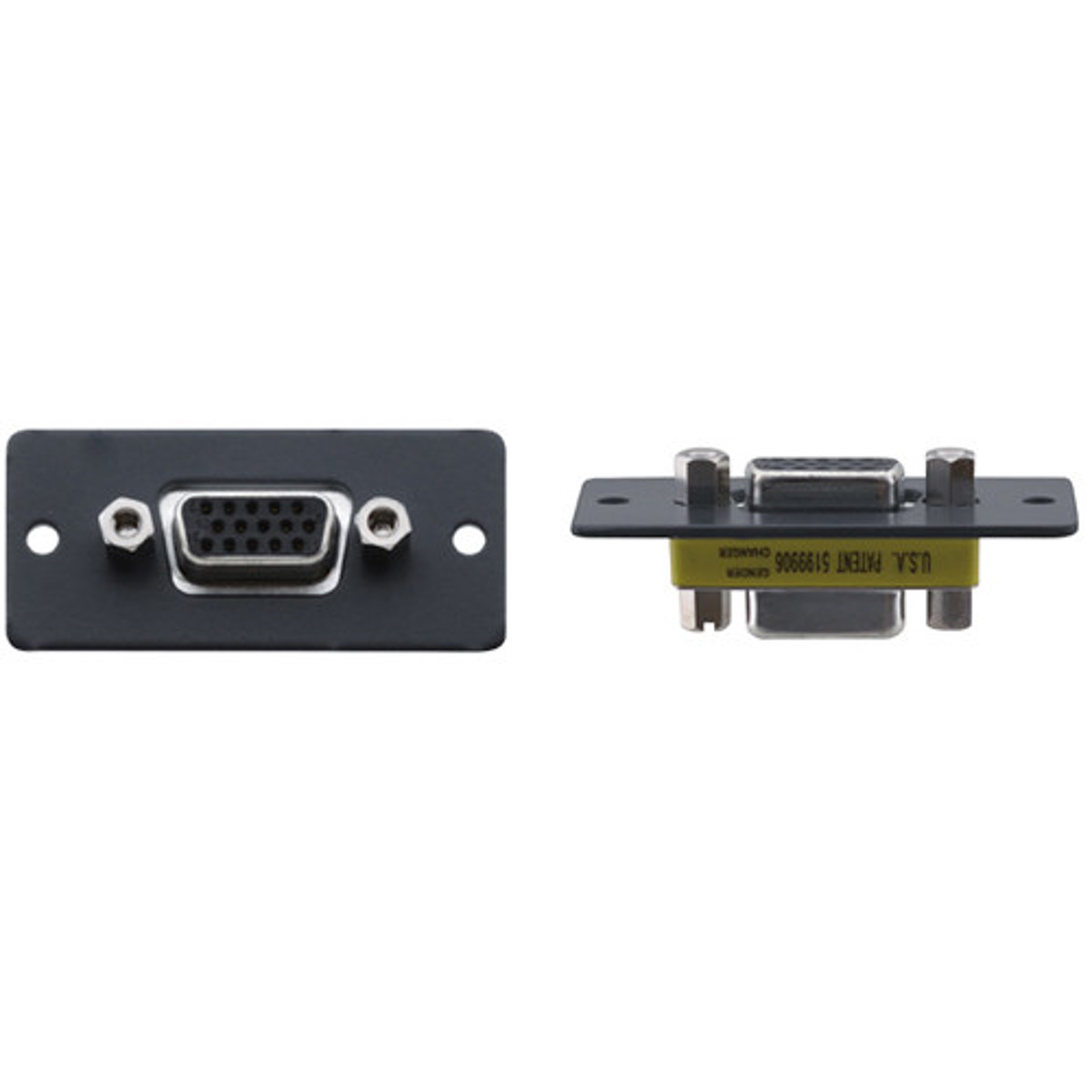 

Kramer Electronics WX-2F 15-Pin HD (F) to 15-Pin HD (F) Wall Plate Insert, Gray