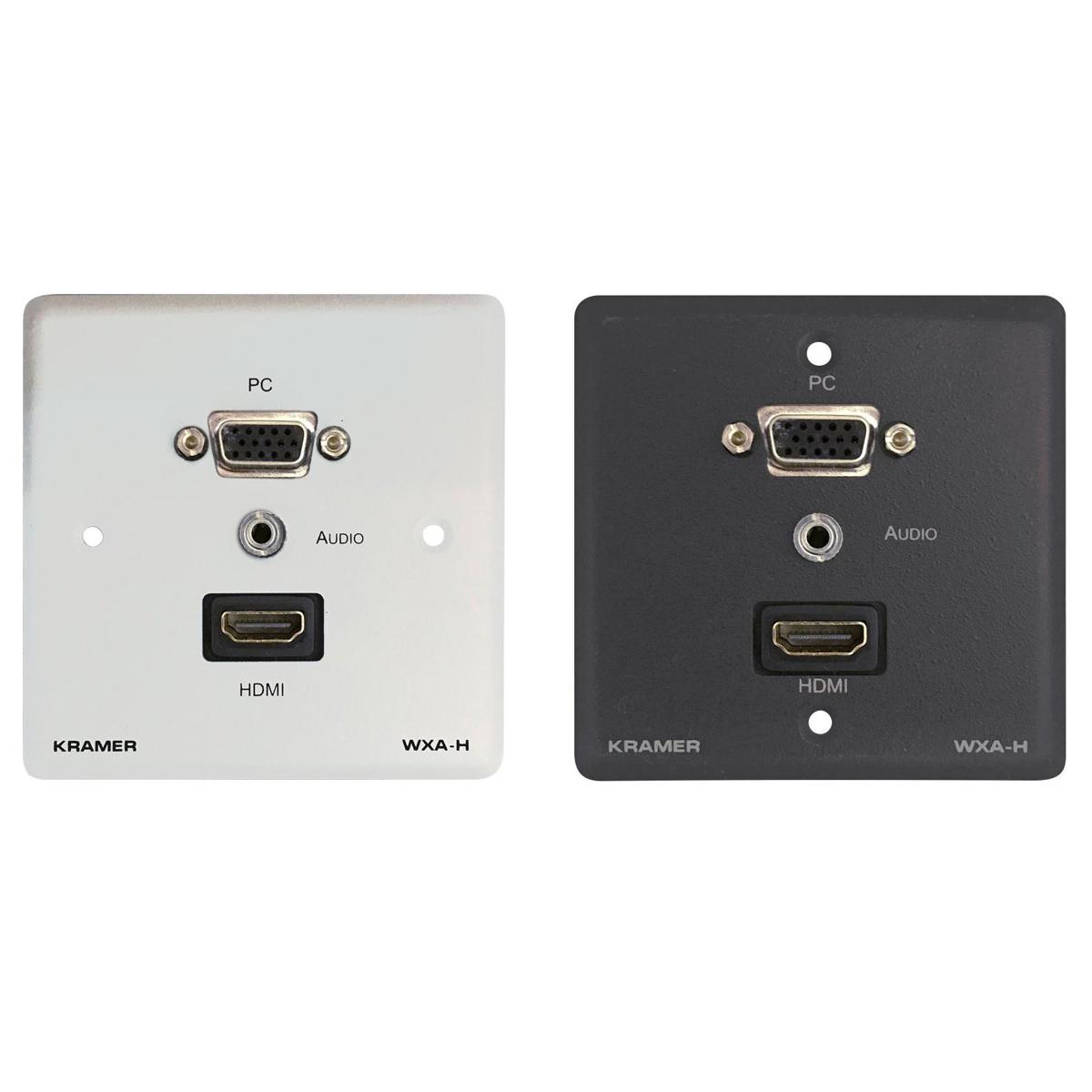 

Kramer Electronics WXA-H-D Wall Plate with Decora - 15-Pin, 3.5mm & HDMI, White