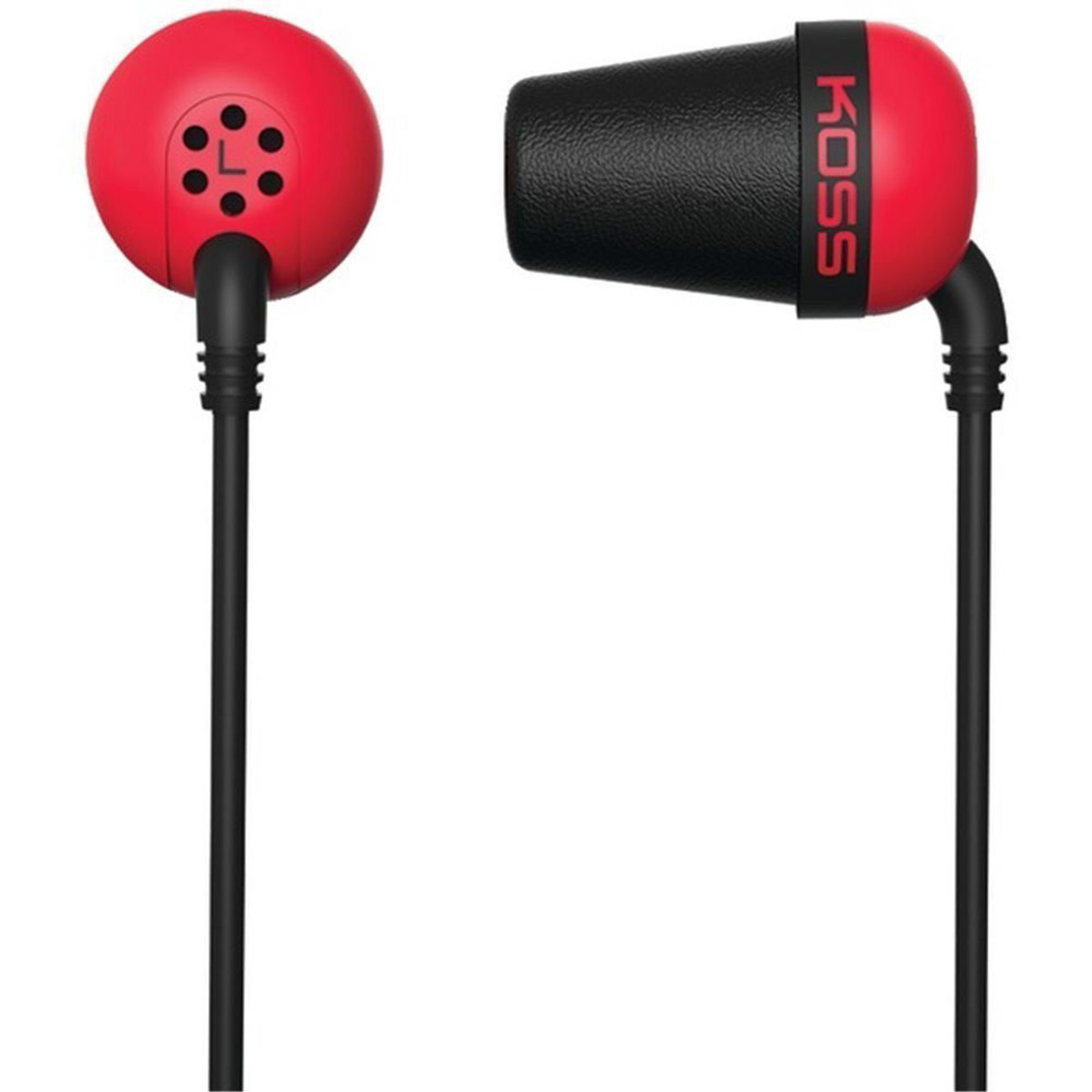 Image of Koss Plug Earbud Noise Isolating Headphones with Memory Foam Cushions