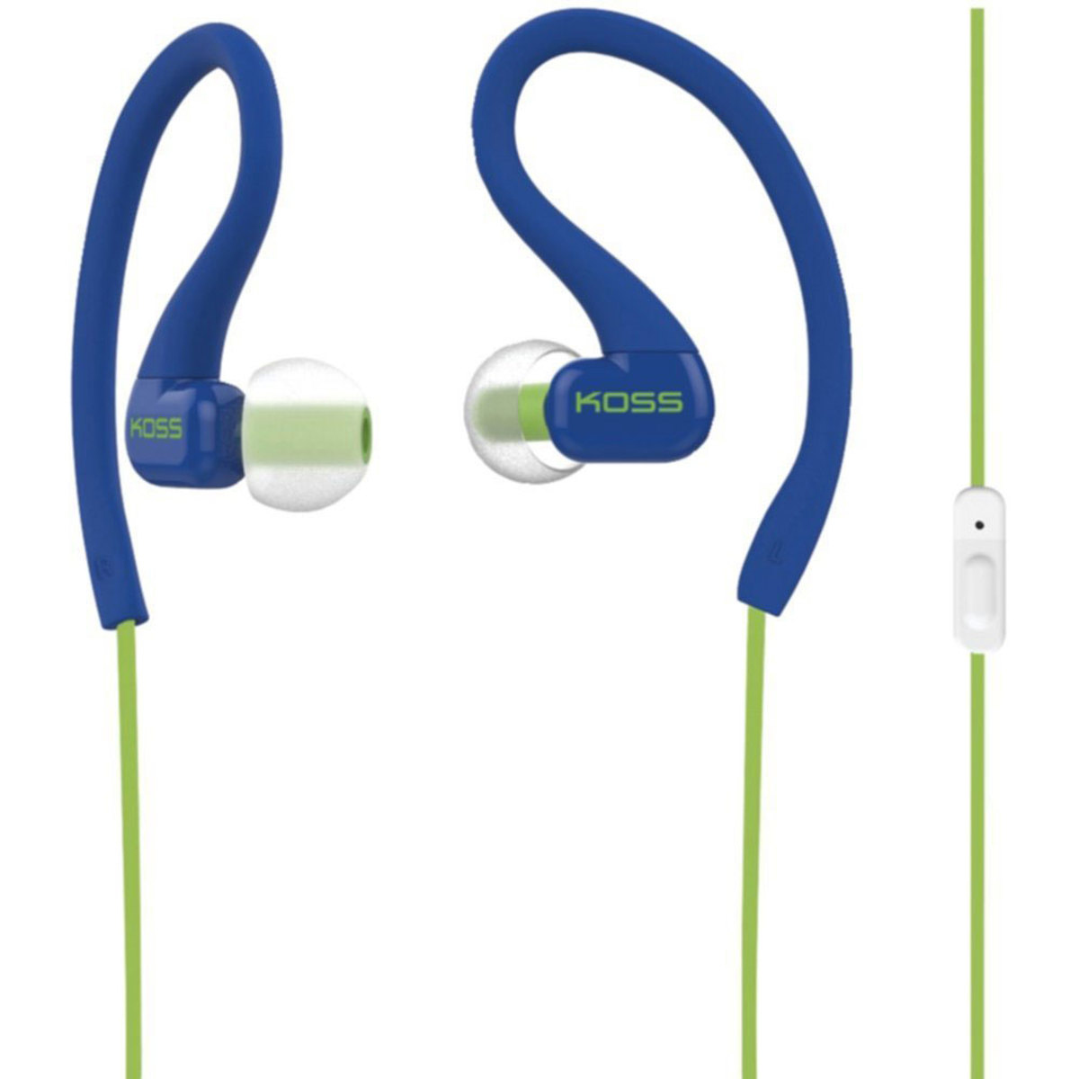 

Koss KSC32i FitClip Headphones with Microphone, Blue