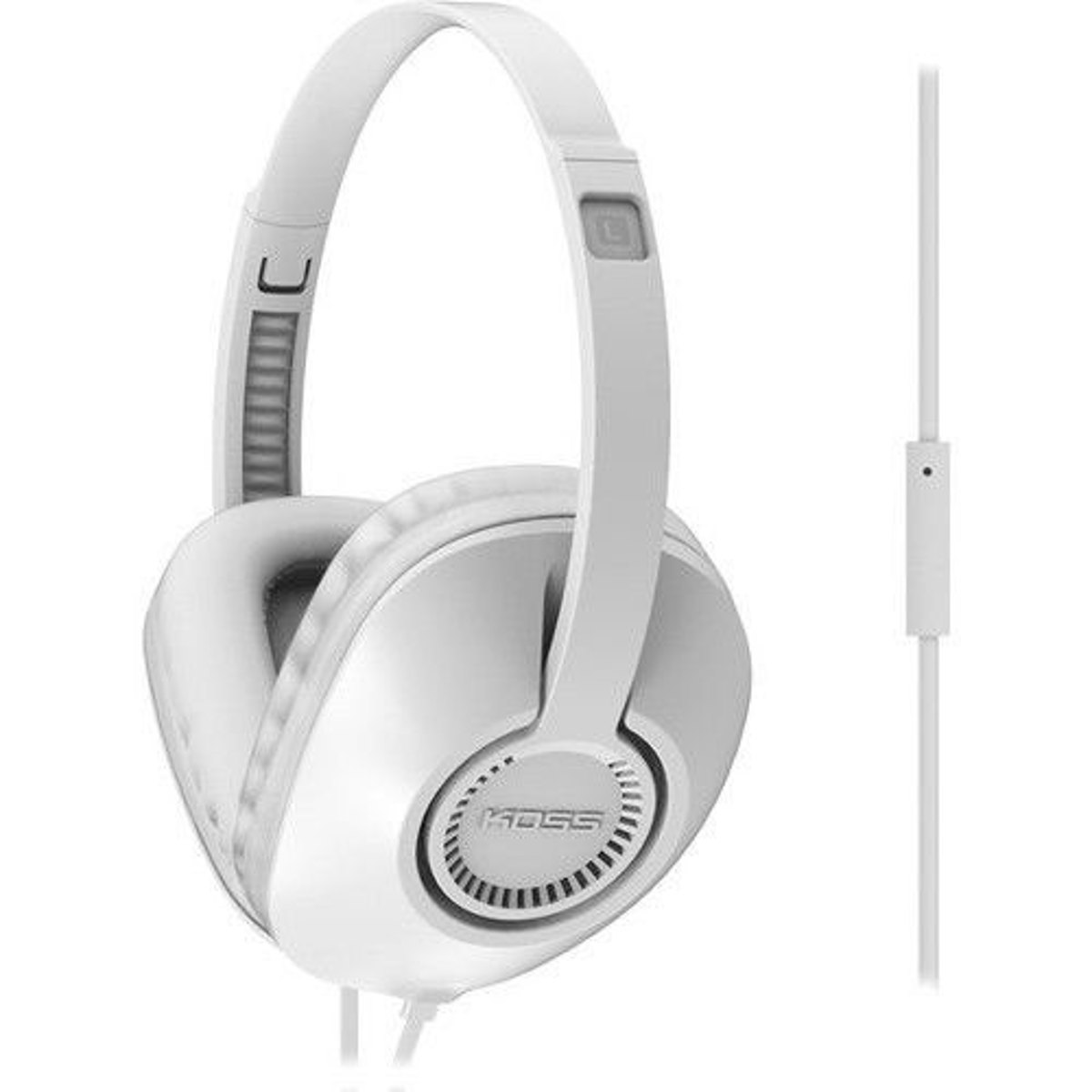 

Koss UR23i Over-Ear Headphones with Microphone, White