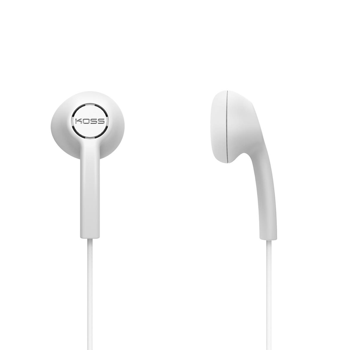 

Koss KE5 Lightweight Earbud Headphones, White