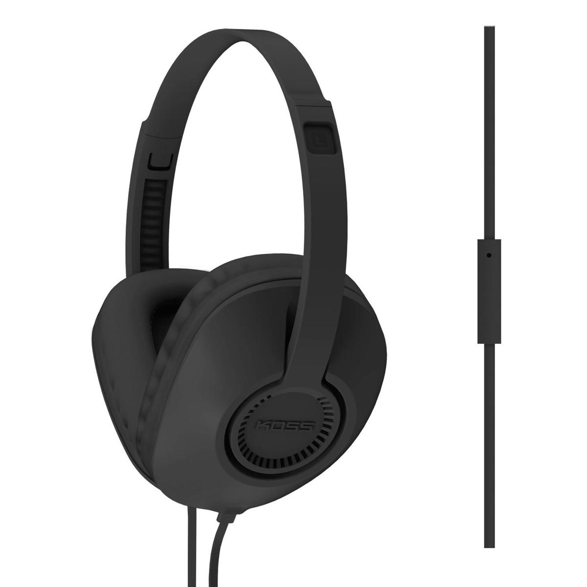 

Koss UR23i Over-Ear Headphones with Microphone, Black