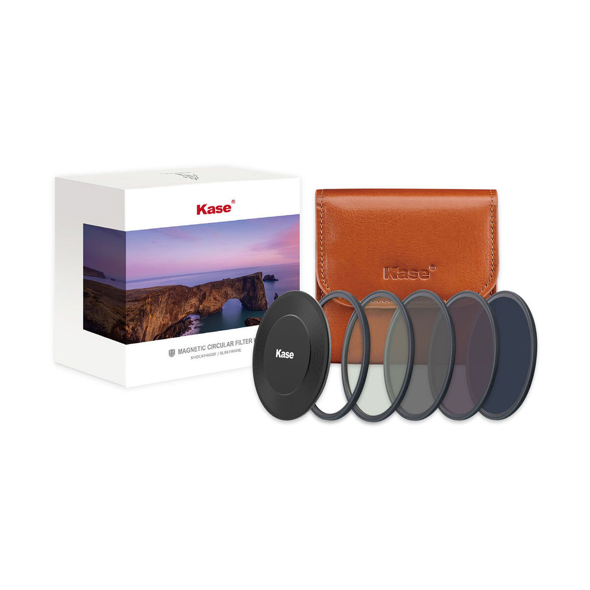 

Kase 95mm Wolverine Magnetic Professional Neutral Density Filter Kit II