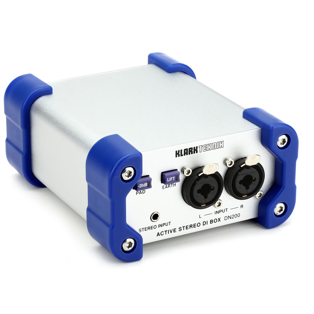 

Klark Teknik DN200 V2 2-Channel Active DI-Box with Extended Dynamic Range