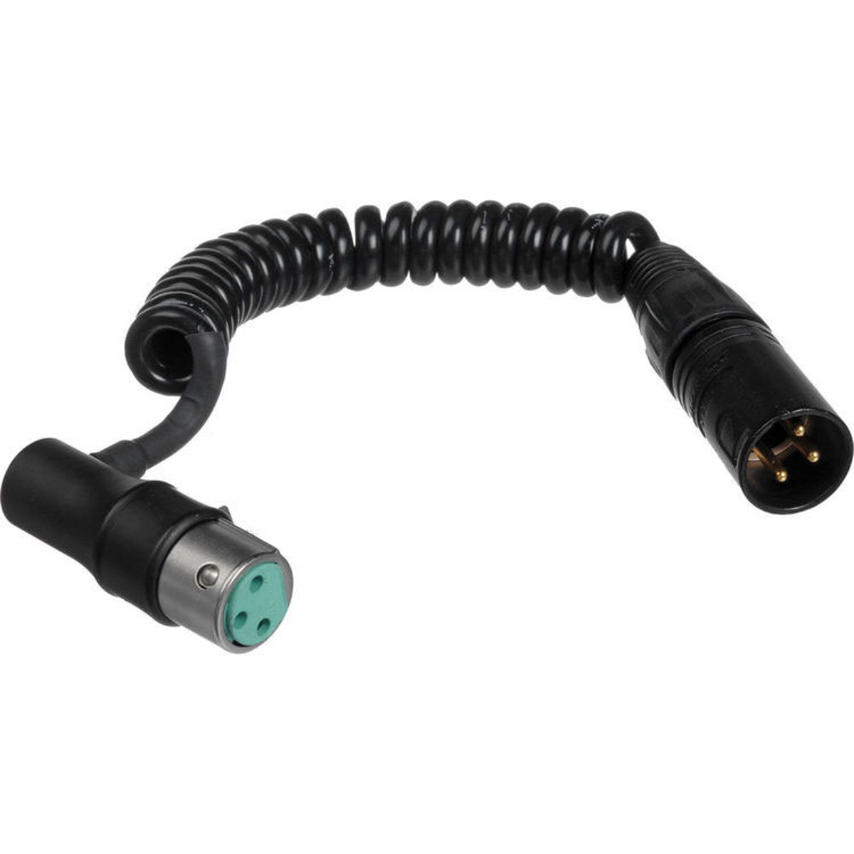 

K-Tek 6in XLR Male-XLR Low-Profile Angled Female Cable