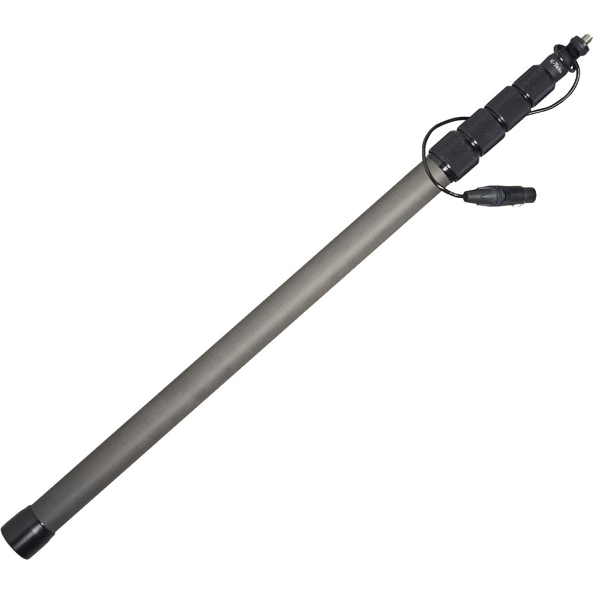 

K-Tek 36.8" to 12'.6" 5-Section Carbon Fiber Boom Pole w/Coiled Cable #KEG150CC