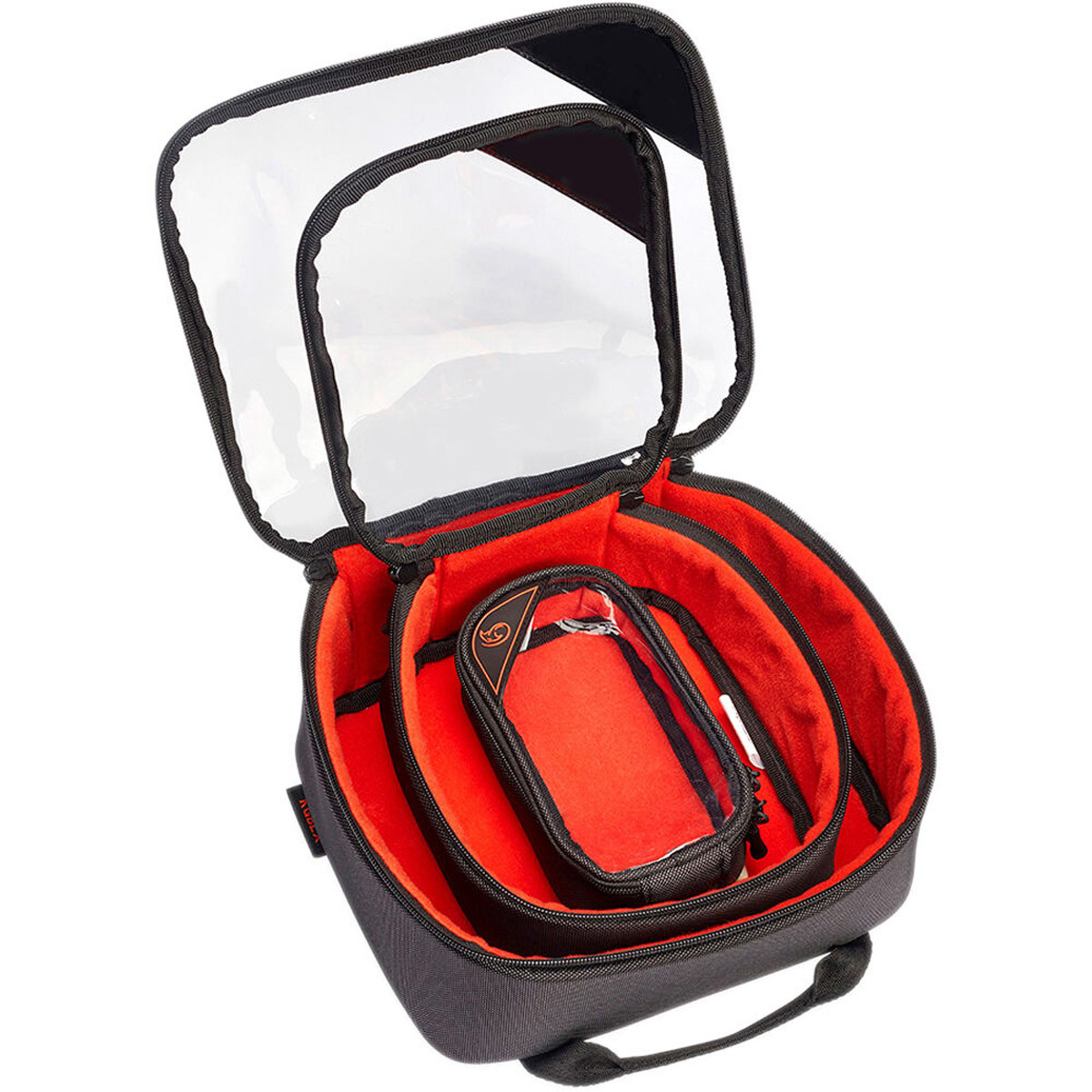 

K-Tek KGBSETX Stingray Gizmo-X Bag, Small/Medium/Large, Orange Interior,Set of 3