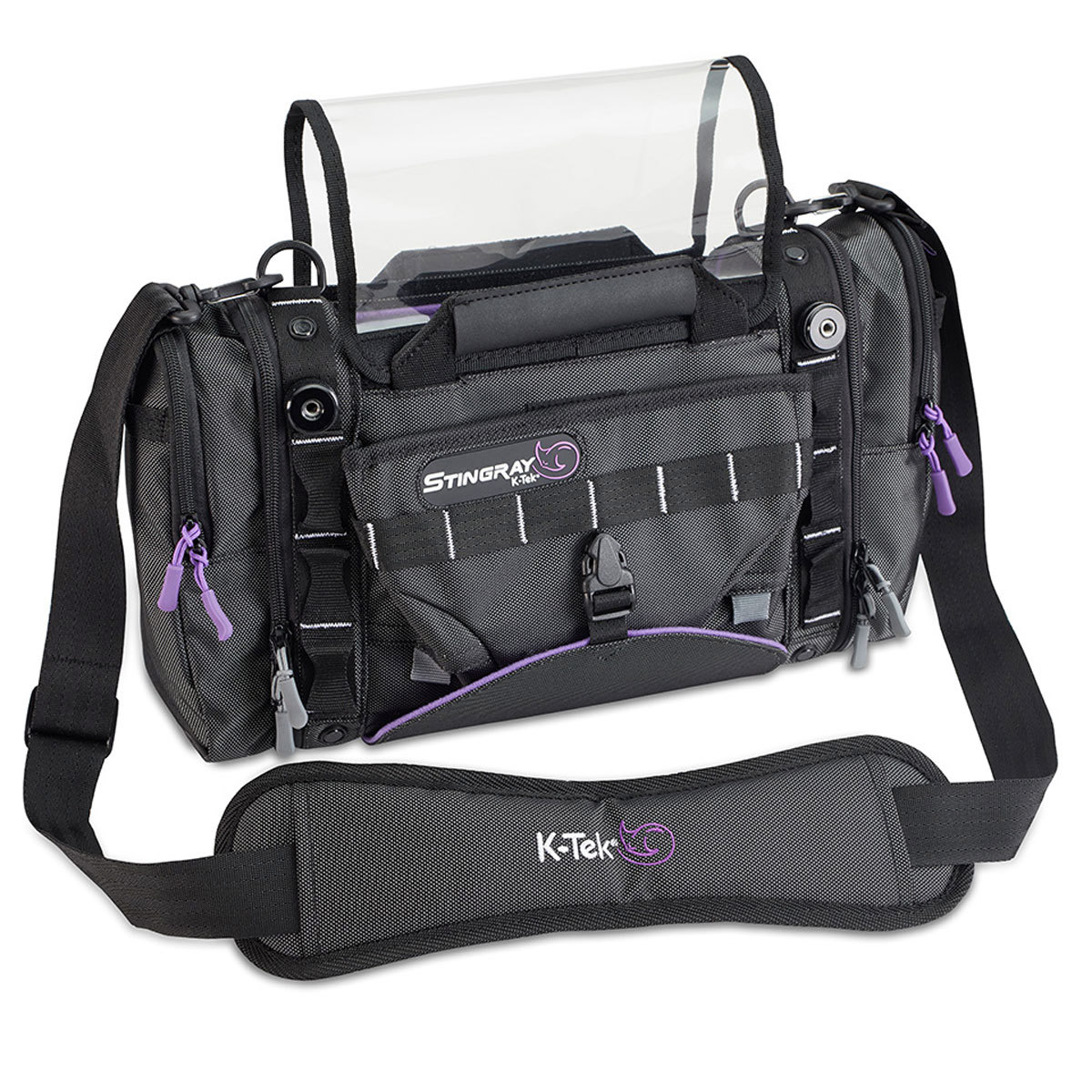 

K-Tek Stingray Junior X Purple Mixer Recorder Bag with Built-In Kickstand