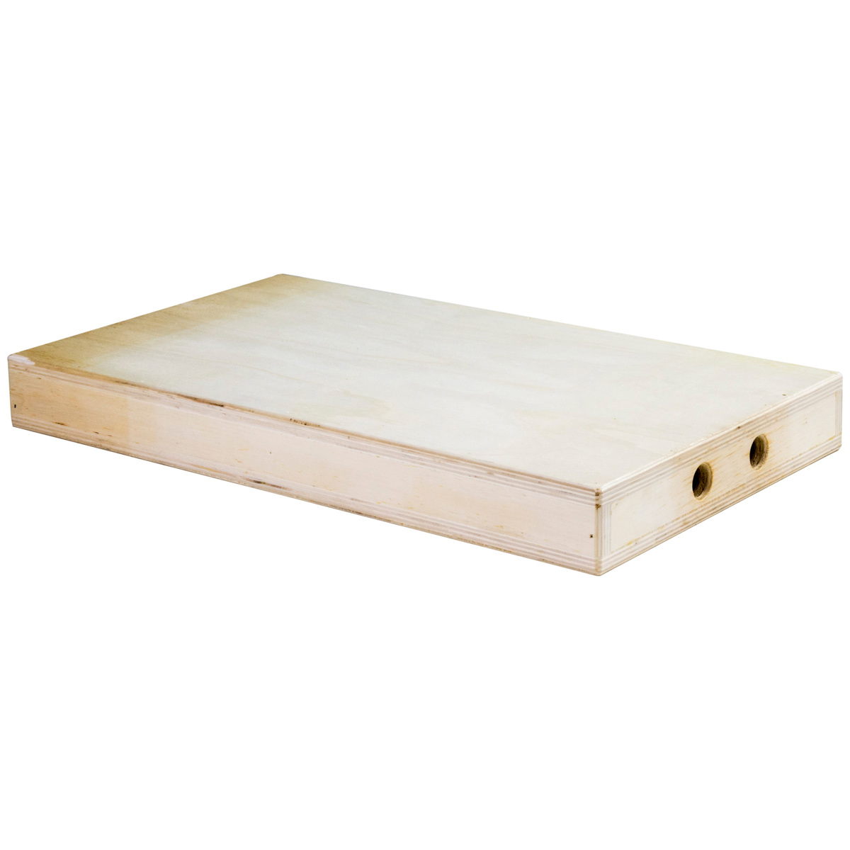

Kupo 20x12x2" Wooden Apple Box, Quarter, Natural